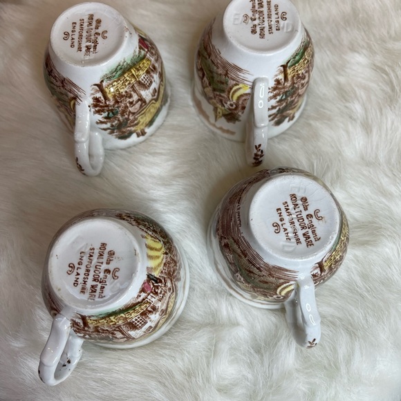 Royal Tudor Olde England Demitasse Cup n Saucer - Picture 5 of 6